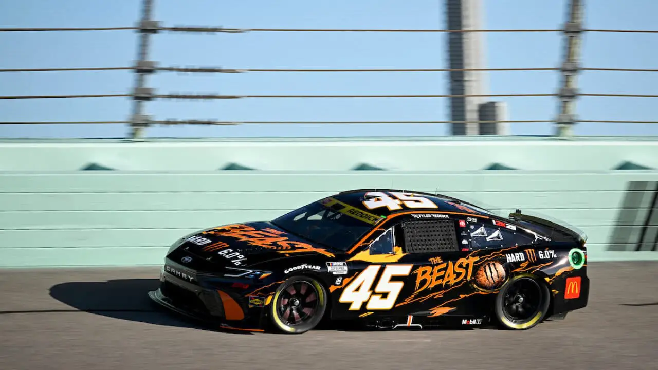 hero image for Tyler Reddick Scores Pole for Playoff Race at Homestead-Miami Speedway