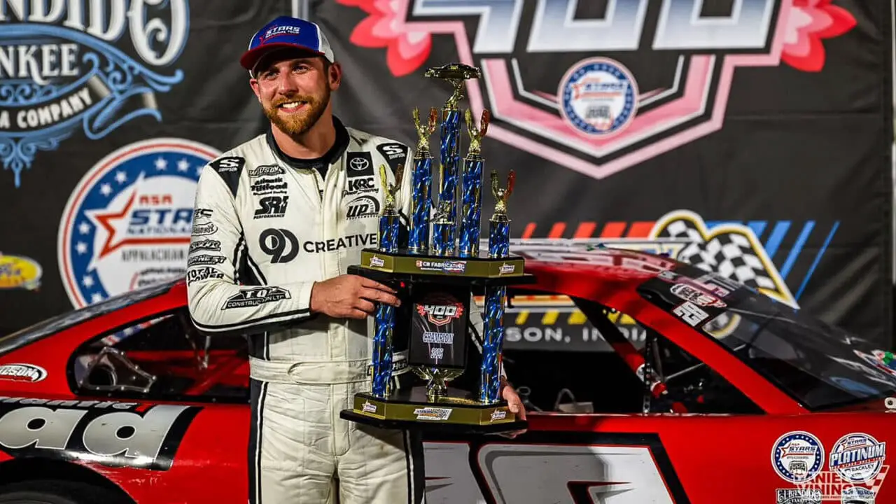 hero image for Cole Butcher Claims Second Career Win in Redbud 400