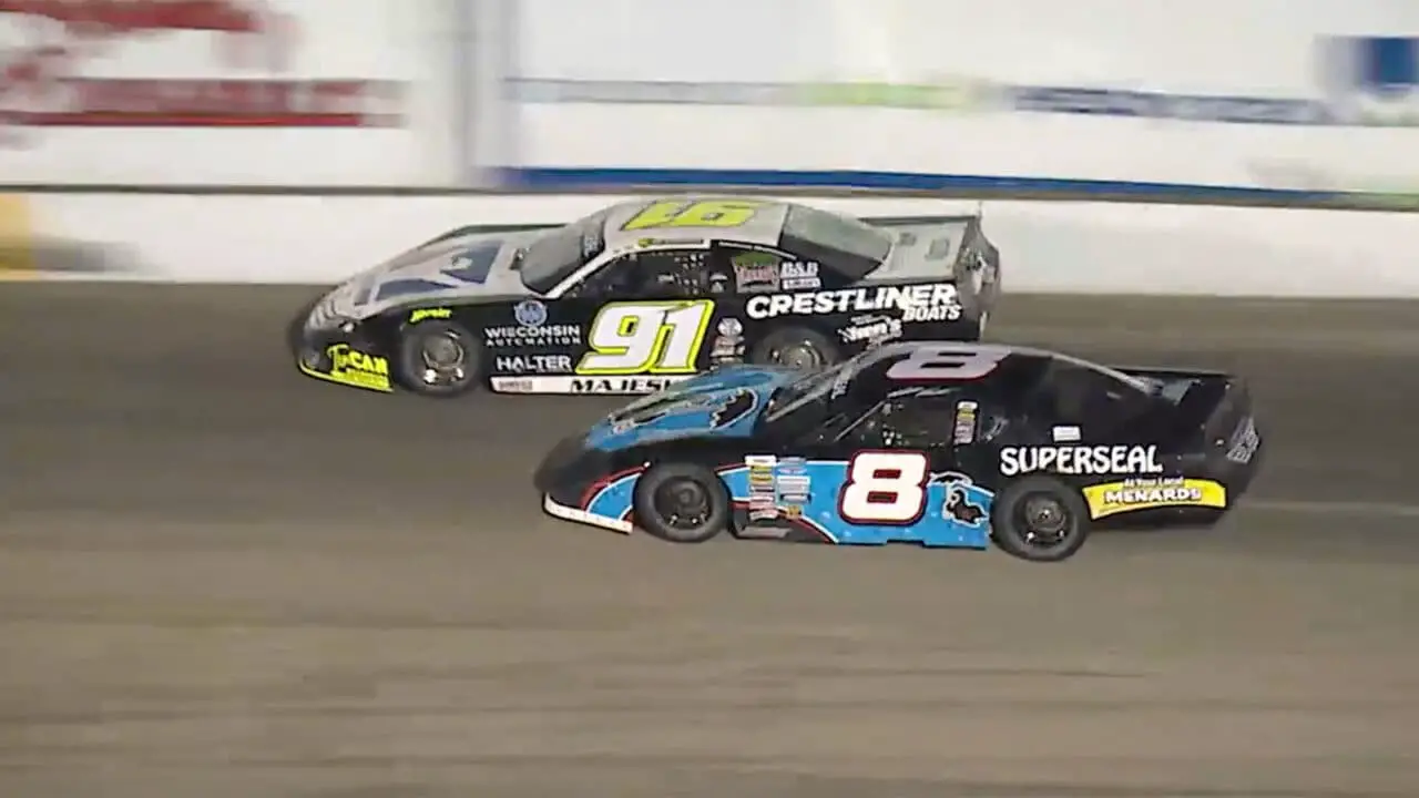 hero image for Matt Kenseth and Ty Majeski Battle For The 2019 Slinger Nationals Title