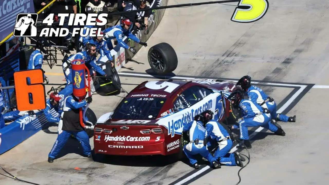 hero image for 4 Tires & Fuel: Hendrick, Gibbs Continue Setting the Pace on Pit Road