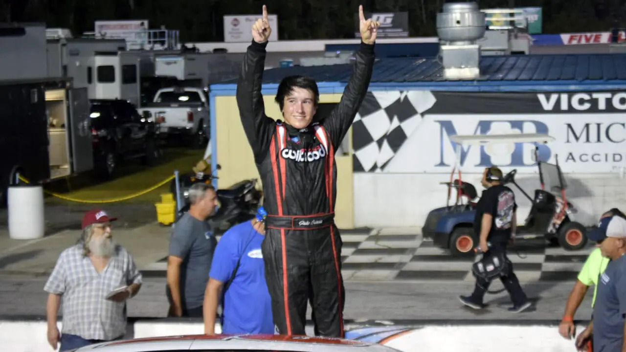 hero image for Garcia Wins As Late Restart Spikes Emotions at Five Flags