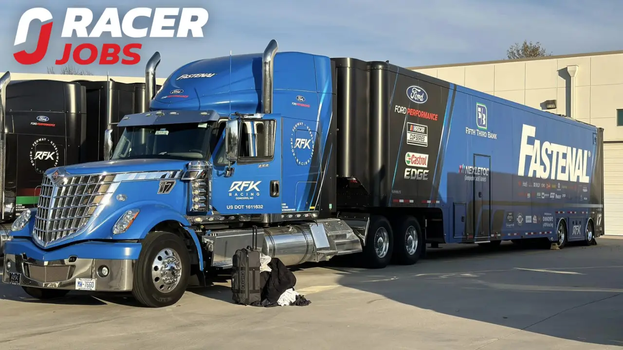 hero image for Apply for RFK Racing's Truck Driver Opening at Racer Jobs